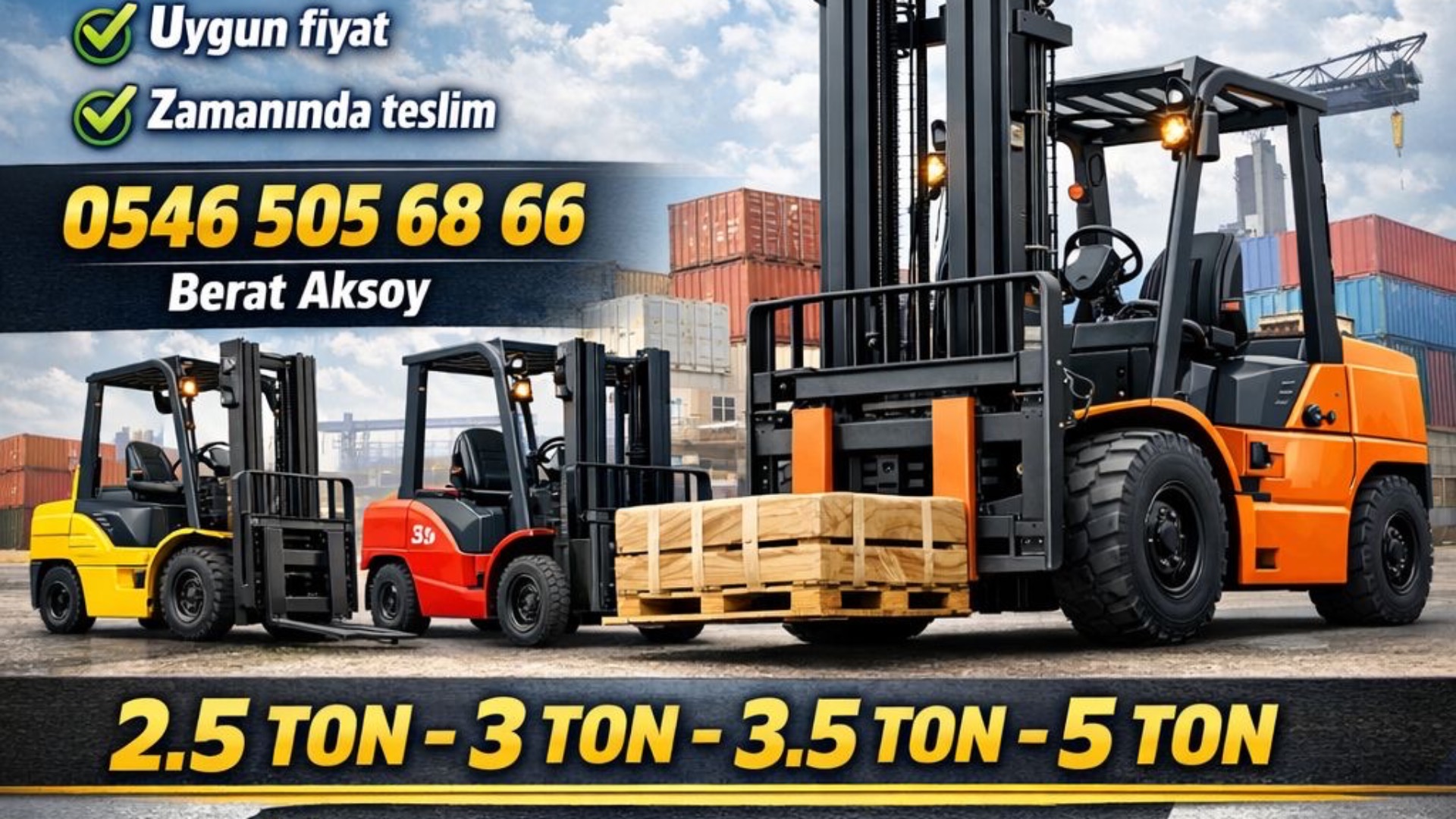 Yozgat kiralık forklift